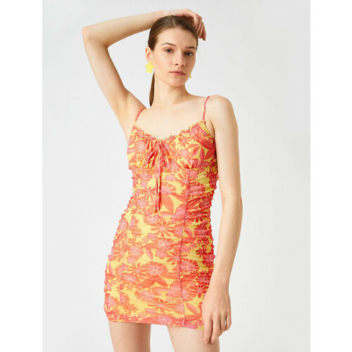 фото Платье koton, размер 44, розовый