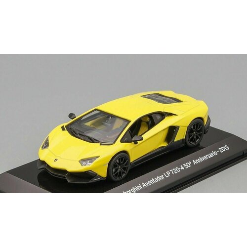 Масштабная модель LAMBORGHINI Aventador LP 720-4 50 Anniversario (2013), yellow