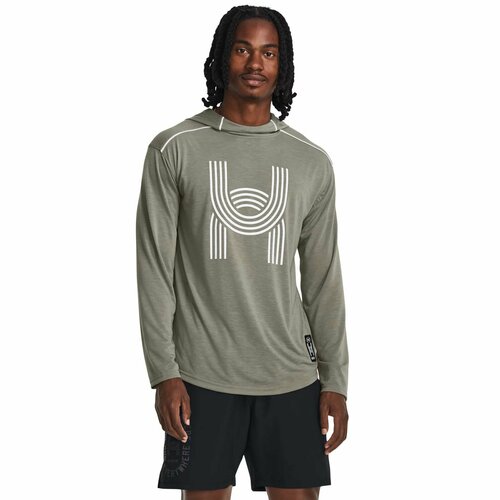 фото Худи under armour, размер s, зеленый