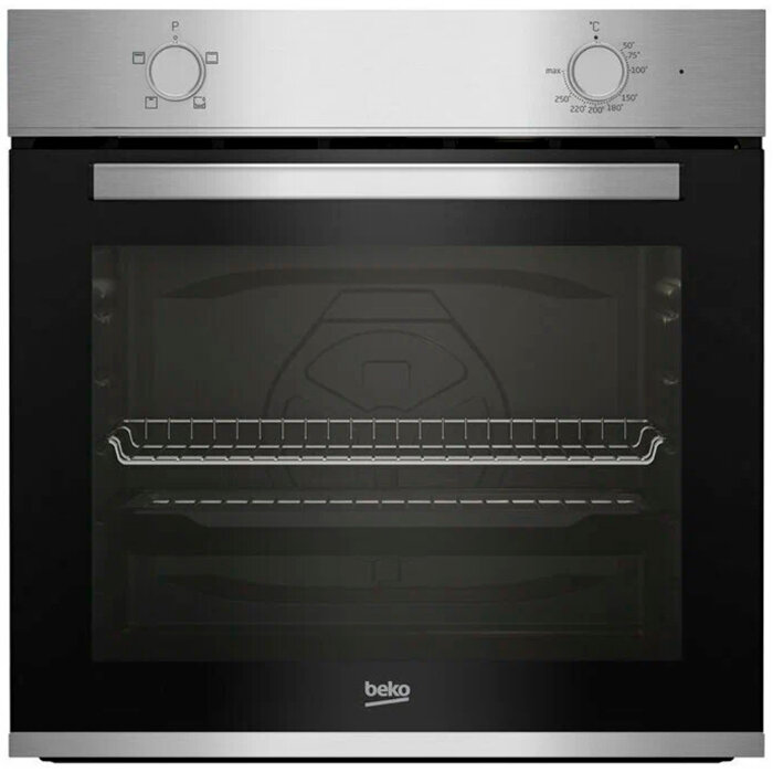 Встраиваемый духовой шкаф Beko BBIC12000XD нержавеющая сталь/черный