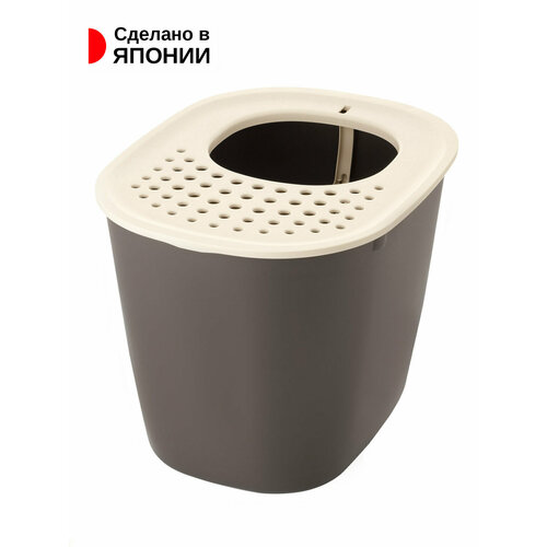 Туалет для кошек лоток с совком 51х40х377 см коричневыйбежевый 4459₽