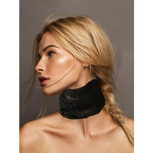 Съемный воротник Парижанка черный 990₽