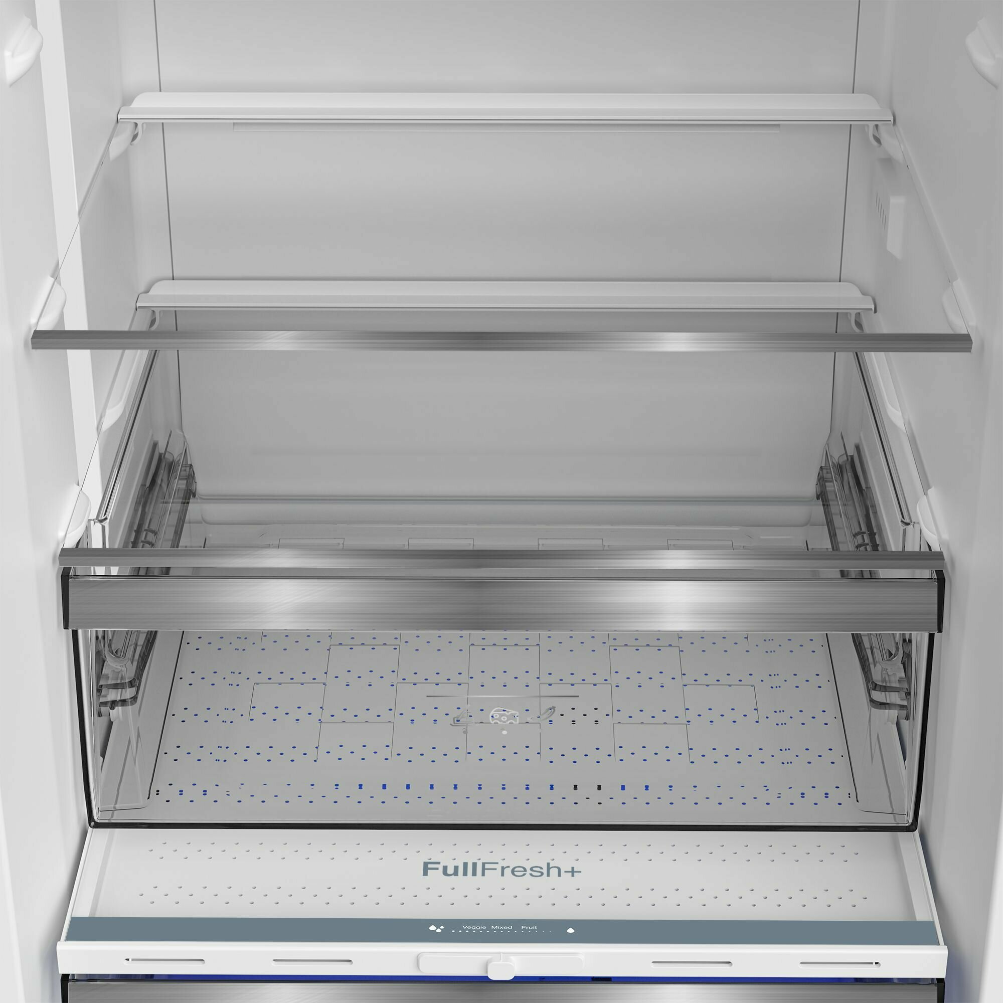 Двухкамерный холодильник Grundig GKPN66830FW, No Frost, белый - фотография № 5