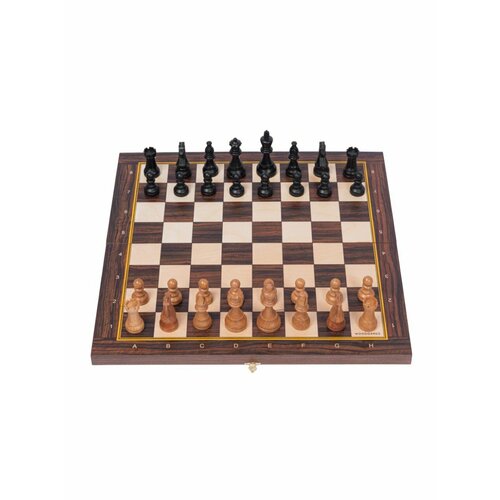 шахматы классические деревянные стаунтон темные 41 5 см Шахматы деревянные авангард индийский стаунтон