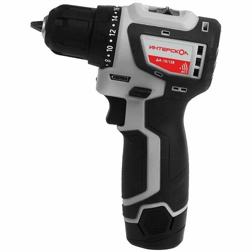 Дрель аккумуляторная Интерскол ДА-1012 В минимакс без аккум и ЗУ картон 564000₽