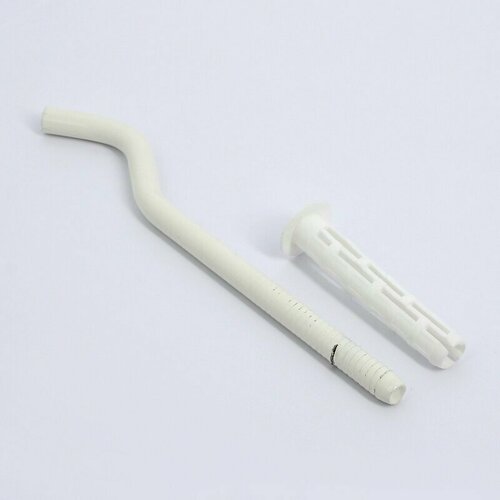 Кронштейн анкерный круглый стальной крашенный с дюбелем 220мм 301200103 250₽