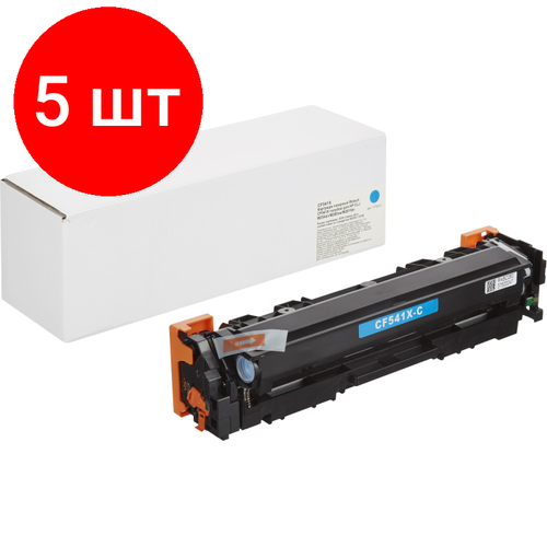 Комплект 5 штук, Картридж лазерный Retech CF541X гол. для HP CLJ M254dn/M280nw/M281fdn