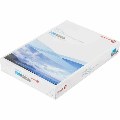 коробка бумаги xerox a4 80 г кв м 500 л 450l91720 5шт Бумага для цв. лазер. печ. Xerox Colotech + ( A3, 120 г/кв. м, 500)