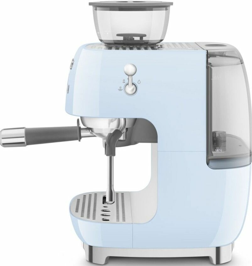 Кофемашина-эспрессо SMEG EGF03PBEU, голубая, официальная гарантия — фото 1