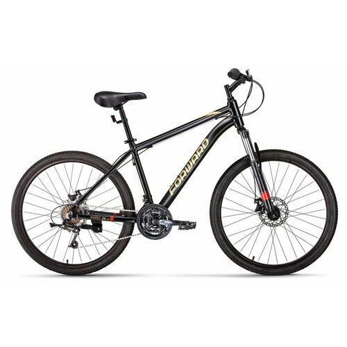 Горный велосипед Forward Hardi 26 20 D 2022 16 Черно-желтый 151-165 см 2429000₽