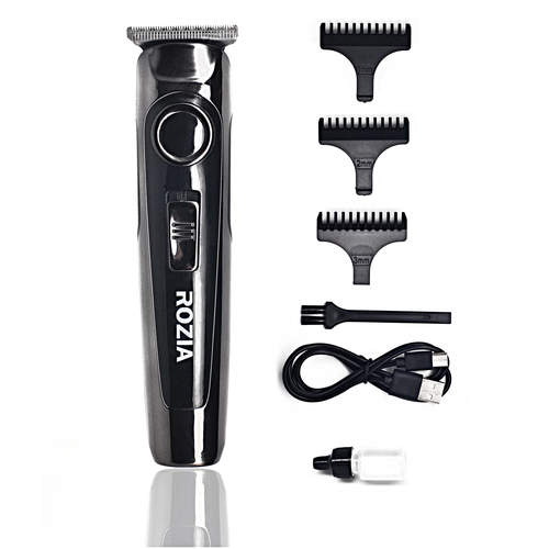 Машинка для стрижки волос Розия Профессиональный триммер для стрижки волос для бороды усов Черный 199000₽