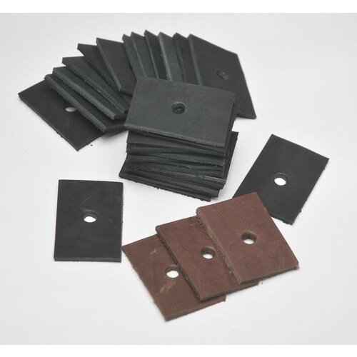 Заготовка для рукояти ножа, 280 мм, самонаборная, 11 коричневых вставок