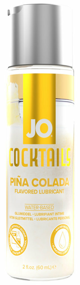 Съедобный лубрикант System JO Cocktails Pina Colada со вкусом коктейля Пина колада 60 мл