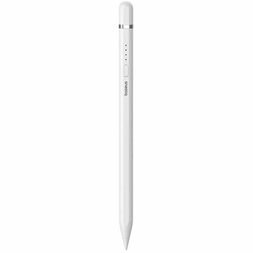 Стилус Baseus Smooth Writing 2 Series Plug-Type Stylus встроенный USB-C порт (с кабелем USB-A to USB-C) белый (P80015806211-00) аксессуар стилус baseus smooth writing 2 series plug type usb c active wireless version moon white p80015806211 00