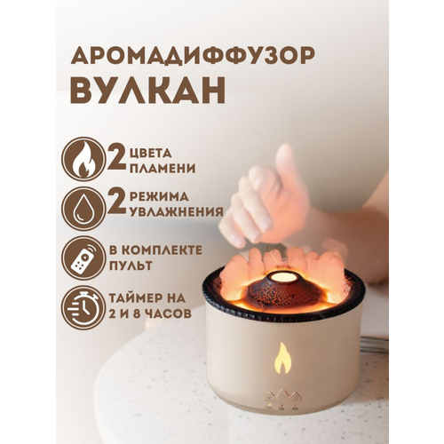 Увлажнитель воздуха Вулкан 3 в 1 белый 249900₽