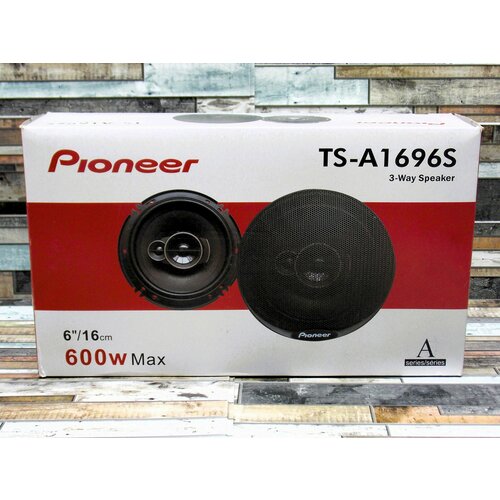 Автомобильные динамики Pioneer TS-A1696S Комплект из 2 штук Коаксиальная акустика 3-х полосная 16 См 6 Дюйм 600 Вт 235000₽