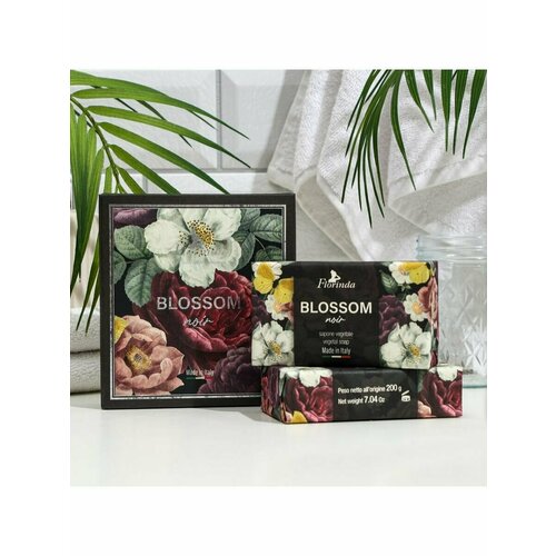 Подарочный набор мыла FLORINDA Таинственный сад Черные цветы