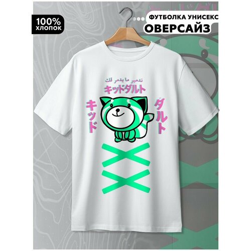 фото Футболка hypnotica, размер l, белый