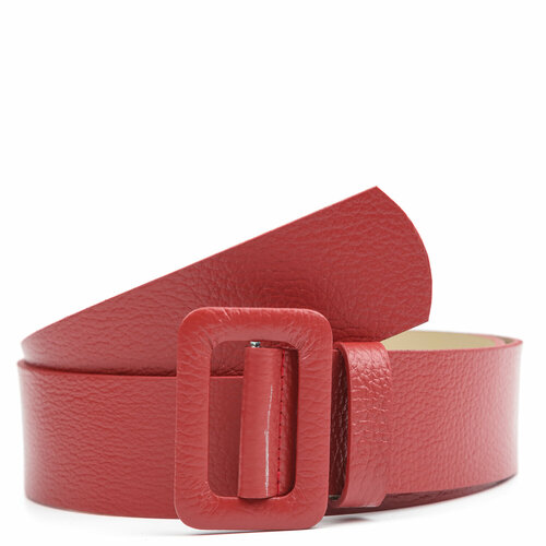 фото Ремень fabretti, размер 120, красный