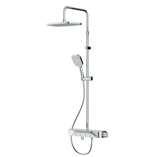 серебристый, хром