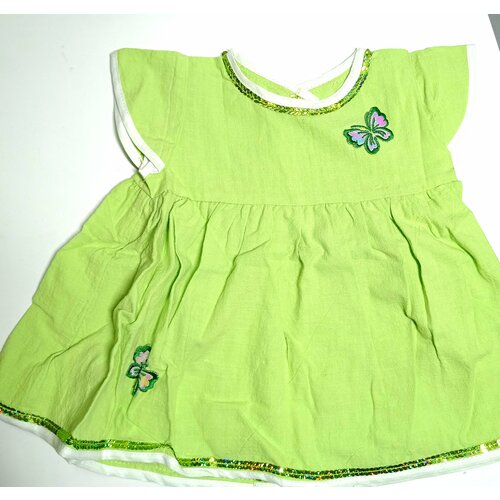 фото Платье омельницкий е. н., размер 22/68, желтый, зеленый