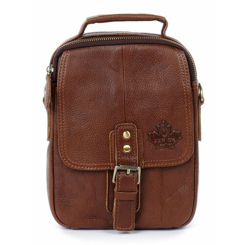 Сумка мессенджер ZINIXS, коричневый