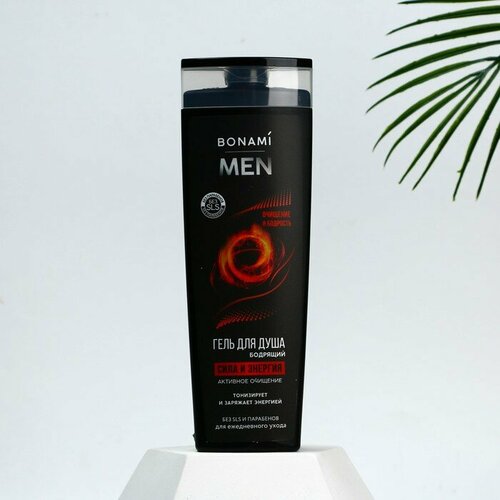 BONAMI Гель для душа «for men» заряд энергии, 400 мл, BONAMI