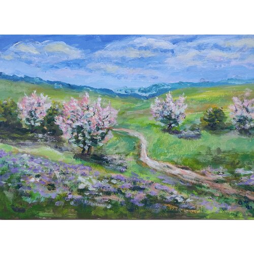 Картина акрилом 