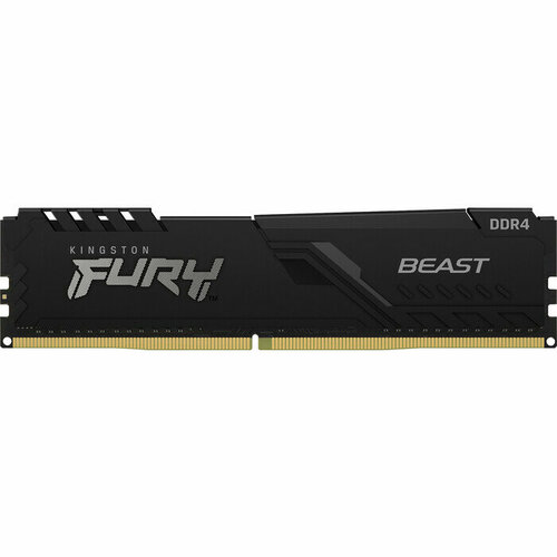Память оперативная Kingston 16GB DDR4 DIMM 1Gx8 FURY Beast Black KF432C16BB116 692300₽