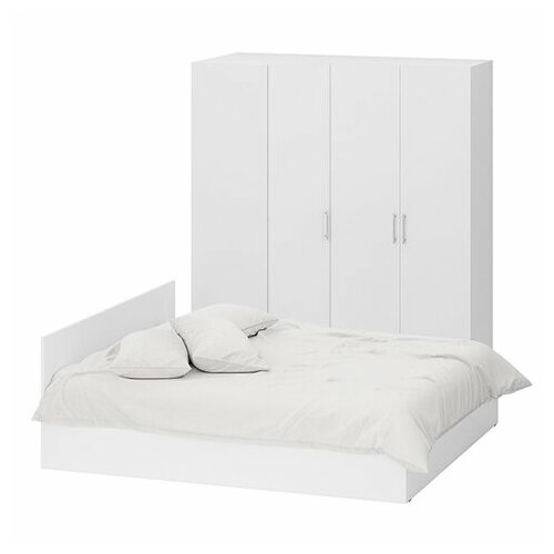 Спальня Стандарт 2-1800, цвет белый