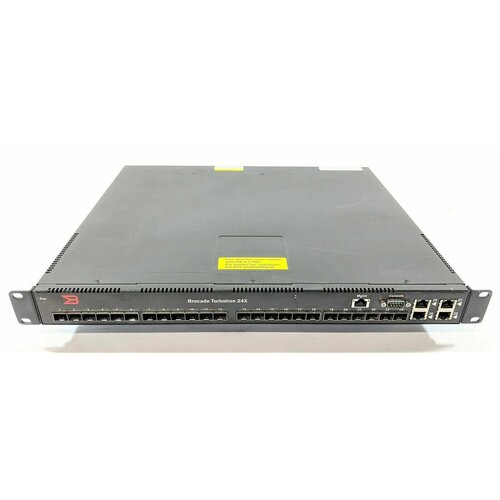 Коммутатор Brocade TurboIron TI-24X-AC 24x Port 10Gbs SFP 1x PSU 7199000₽
