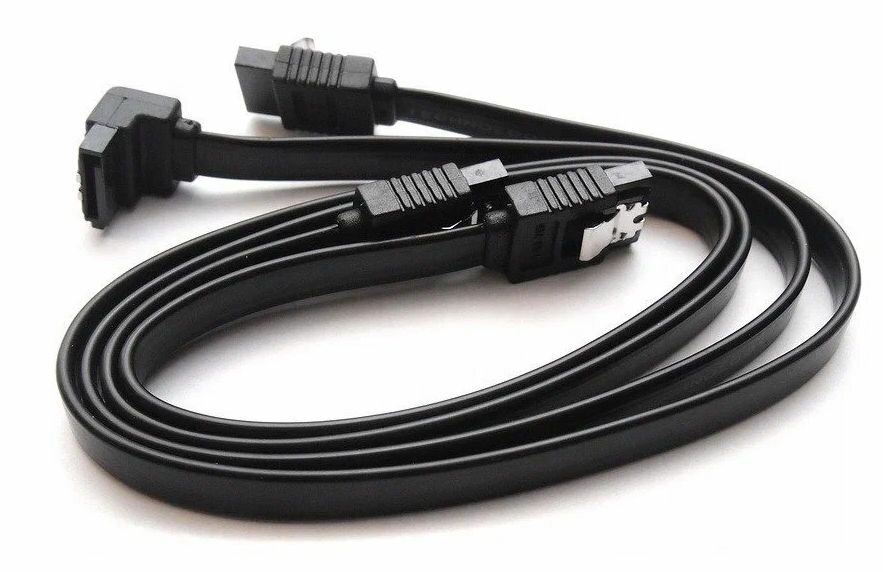 Комплект из двух кабелей MSI K51-0200031 для подключения SATA устройств (угловой и прямой)
