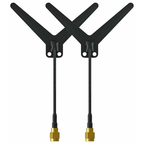 Антенна диполь Flywoo 12-13 ГГц SMA линейная 2 шт 3614₽