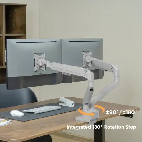 Кронштейн для монитора 17"-32" Ridberg Monitor Arm LDT62 Dual LDT62-C024 — фото 12