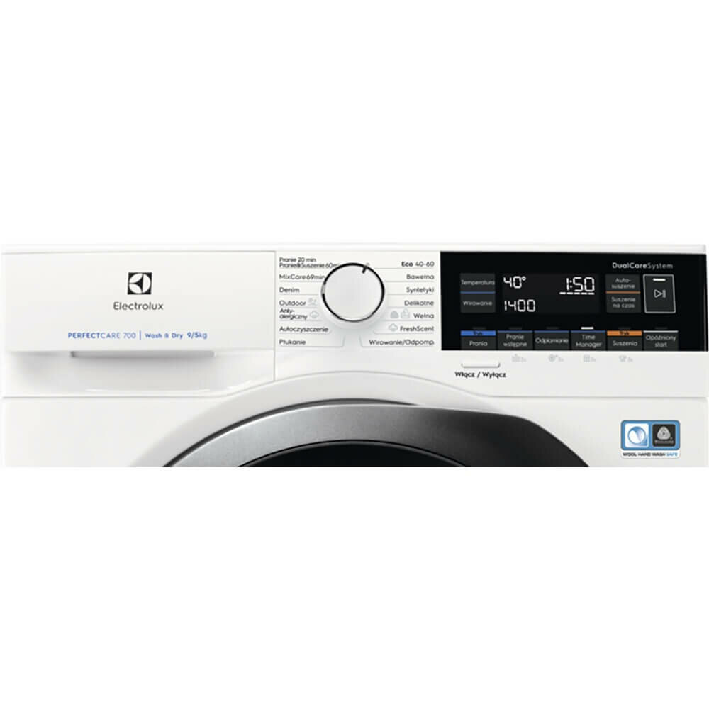 Стиральная машина Electrolux PerfectCare 700 EW7WO349S, с фронтальной загрузкой, 9кг, английский - фото №11