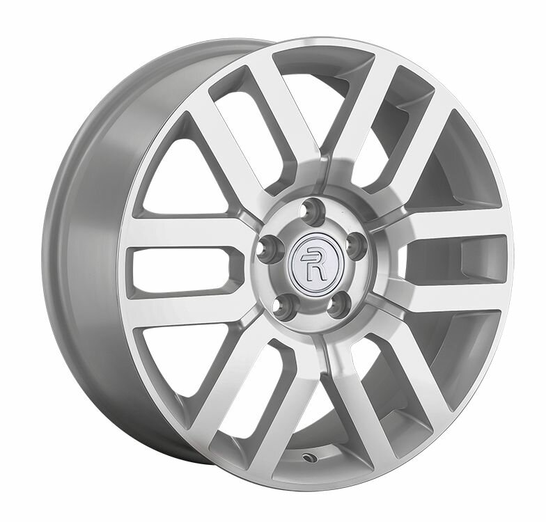 Колесный диск Replay NS17 18x7.5" PCD5x114,3 ET50 D66,1 серебристый с полированными лучами