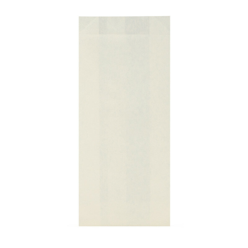 Пакет бумажный для фастфуда 90х40х220мм белый уп/100шт