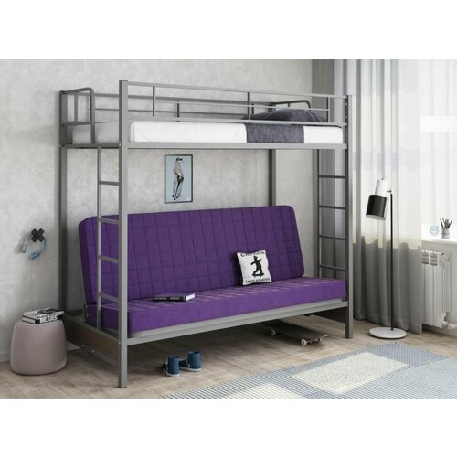 Двухъярусная кровать с диваном Мадлен