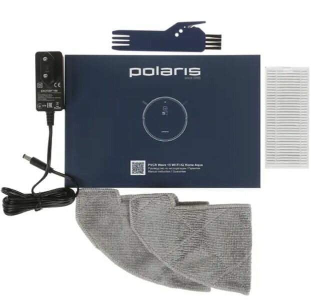 Робот-пылесос Polaris PVCR Wave 15 WI-FI IQ Home Aqua - фото №20