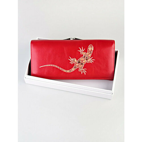 фото Кошелек walletcomfort, фактура гладкая, красный morios