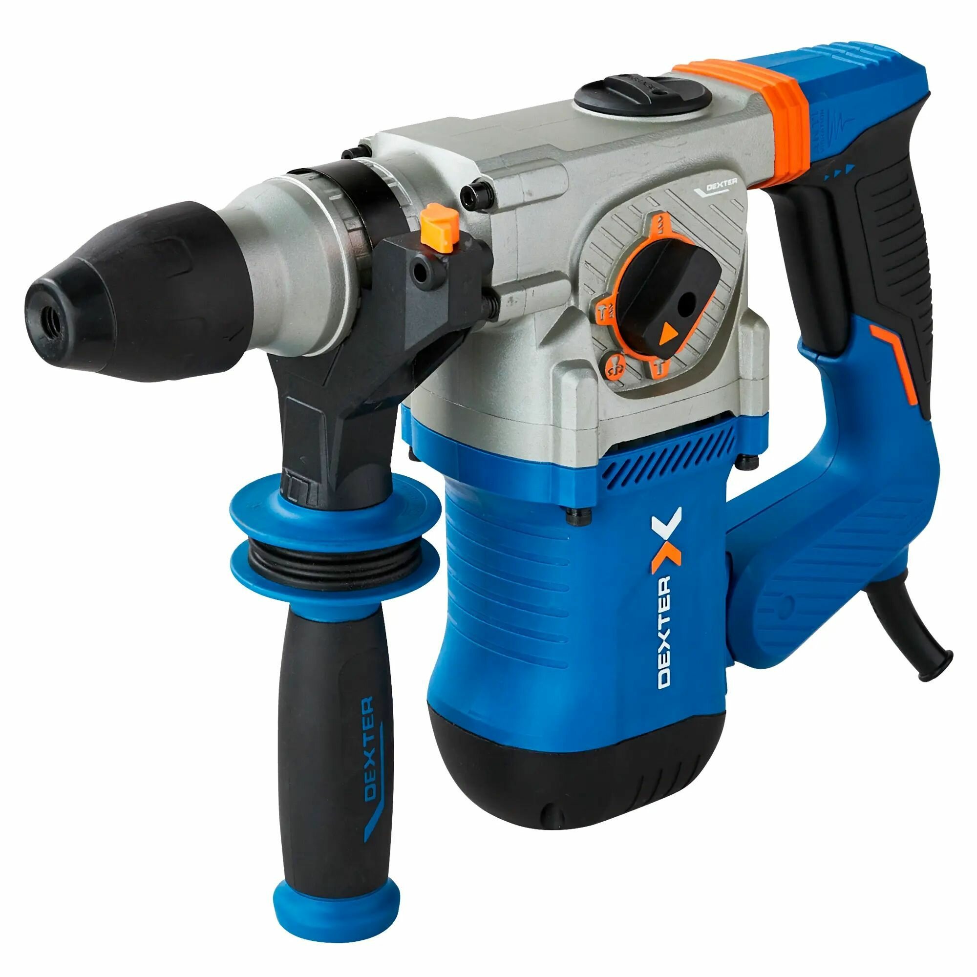 фото Перфоратор сетевой, SDS-plus, Dexter 5 1500RH2-50.5, 1500 Вт, 5.1 Дж