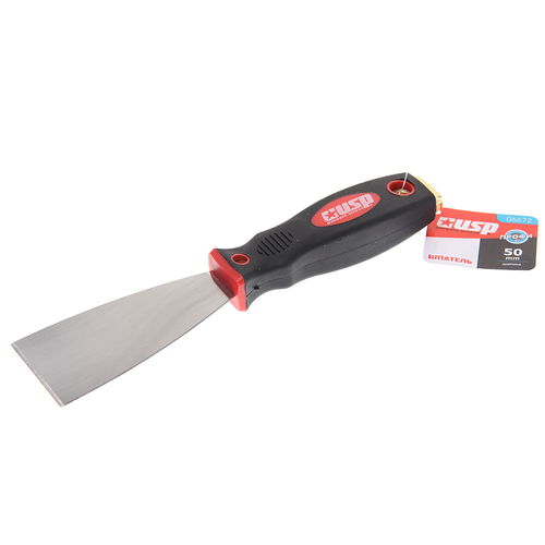 Шпатель 50мм нержавеющая сталь пластиковая ручка USP 493₽