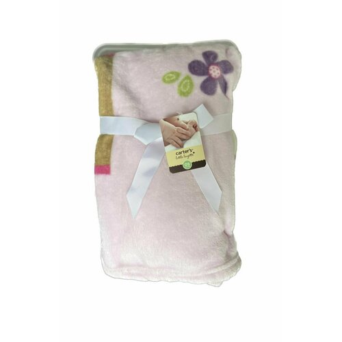 Плед Carters розовый с цветочками