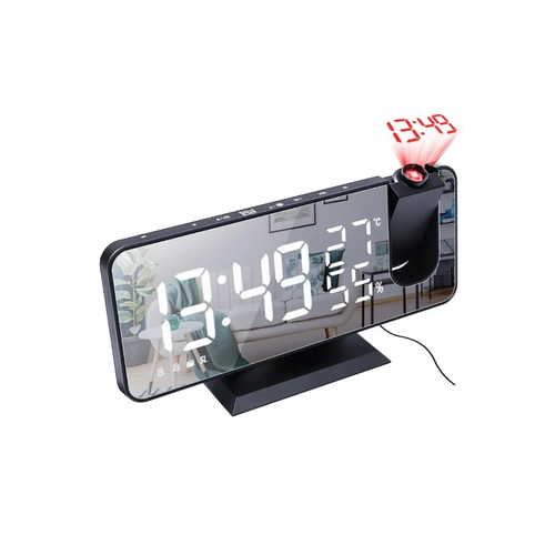 Цифровой светодиодный будильник - EN8827 Black 180000₽