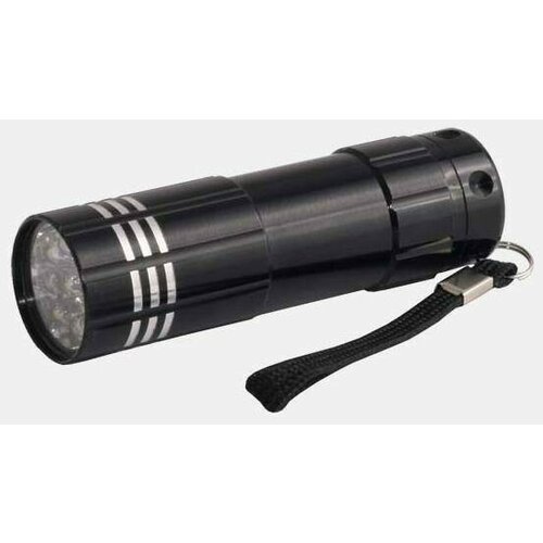 фото Облик фонарь ручной 1057 (3xr03) 9св/д, черный/алюминий, влагозащитный o639