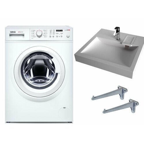 Cтиральная машина под раковину Атлант 40М109-00 с раковиной Solo Jazz 50 3895000₽