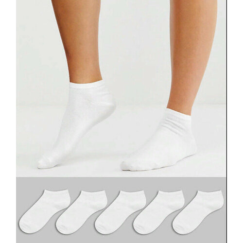 Носки , 5 пар, размер OneSize, белый носки 5 пар размер onesize черный