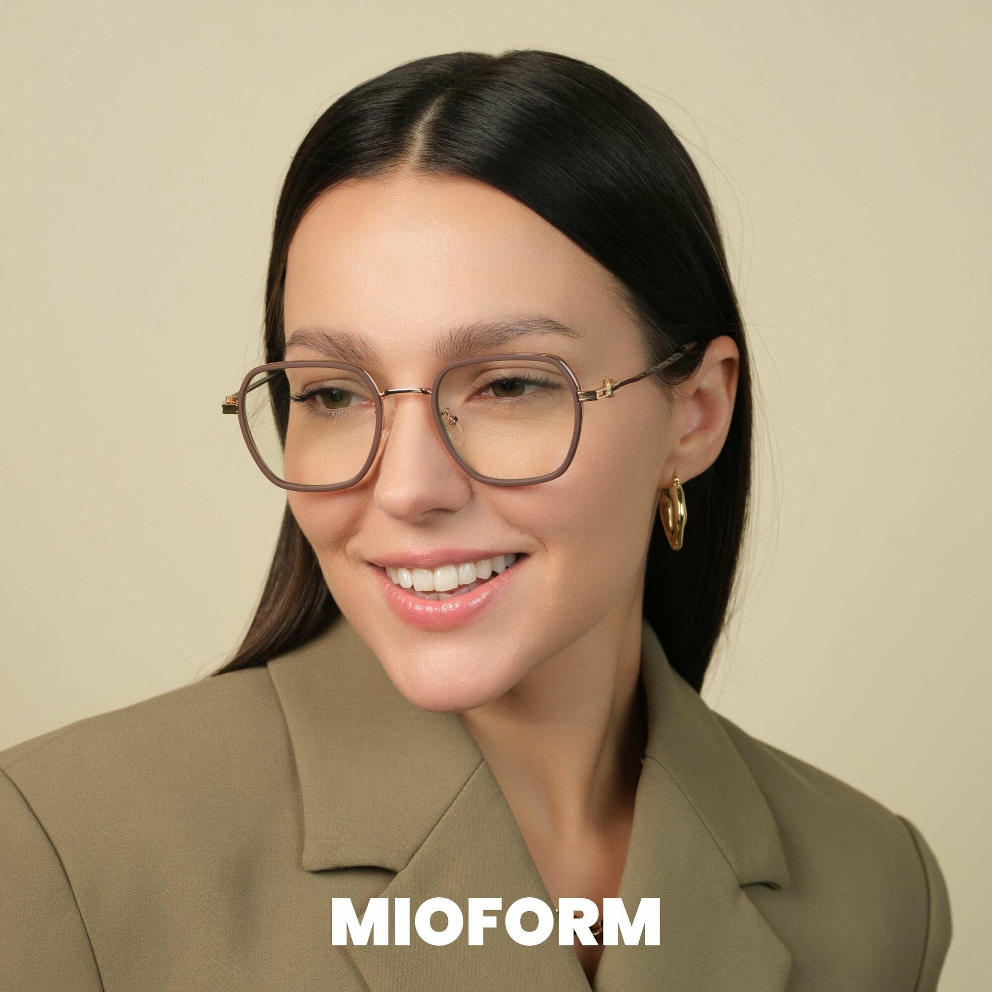 Очки для работы за компьютером MIOFORM с футляром и салфеткой,