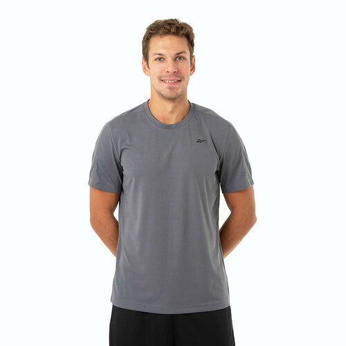 фото Футболка reebok, размер l, коричневый