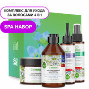 Подарочный набор SYNERGETICS SPA Beauty для ухода за волосами